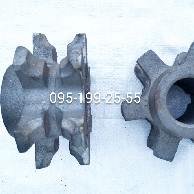 Вал ведучий ПРТ-10; зірочка Z-28 ПРТ-10; зірочка Z-6 (ведуча, ведена) ПРТ-10 Дніпро - зображення 2