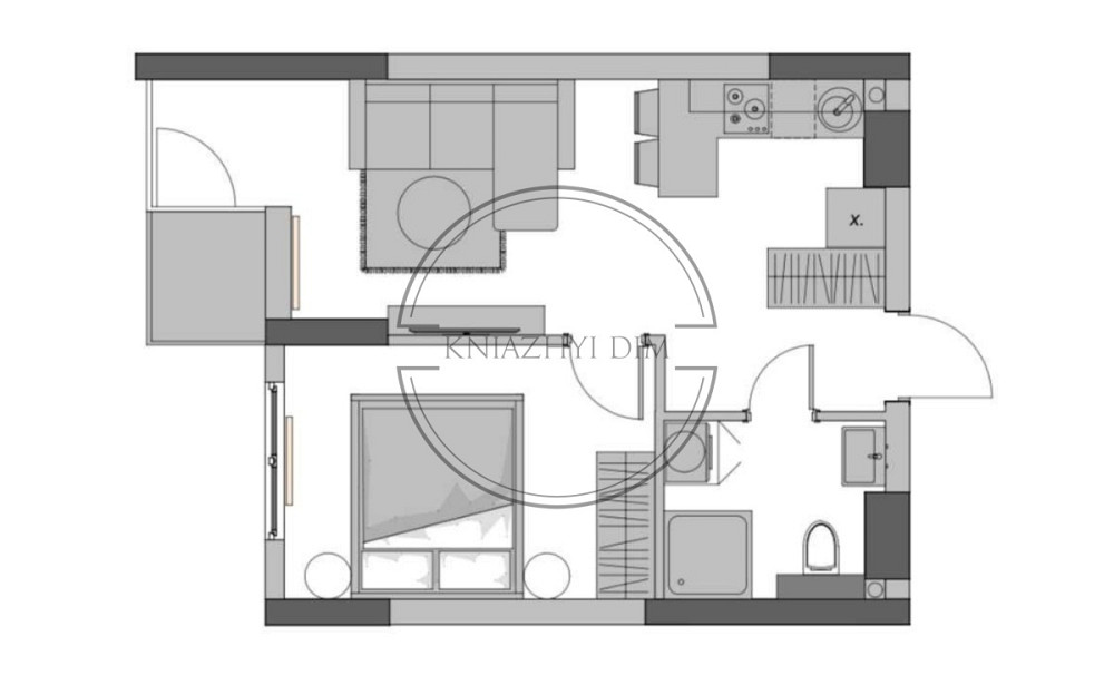 Продажа 1-комнатной в ЖК Метрополия Дарница . Київ - зображення 12