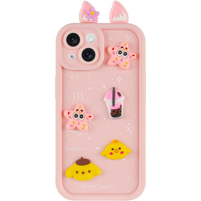 Чехол TPU Toys Case with Ears для Apple iPhone 15 (6.1") Херсон - зображення 2