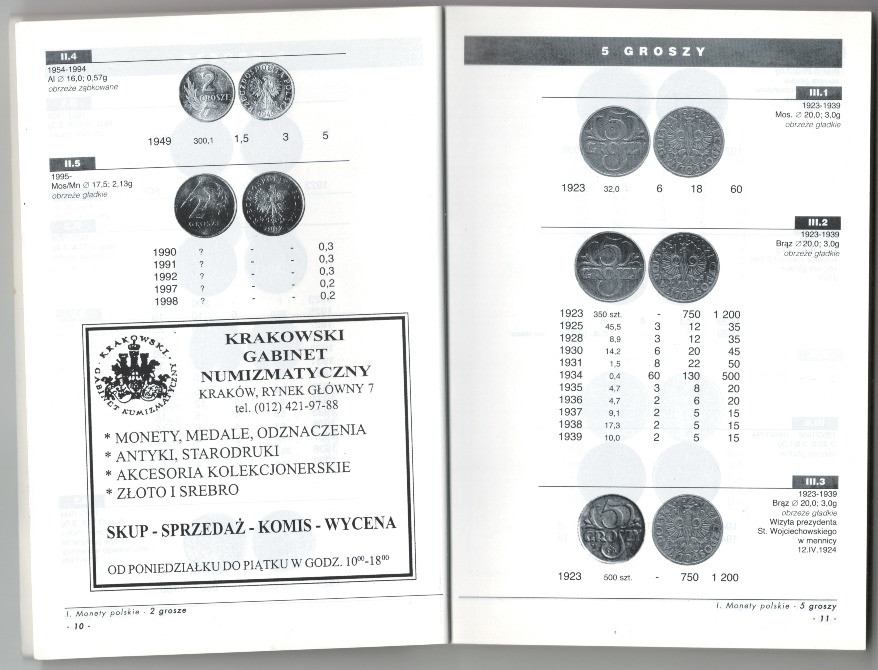 Популярний каталог польських і пов'язаних з Польщею монет, викарбуваних після 1915 року Харьков - изображение 3