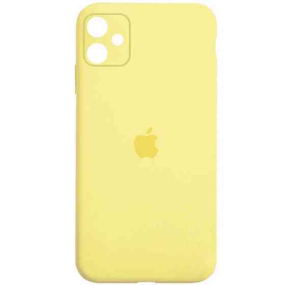 Чехол Silicone Case Square Full Camera Protective (AA) для Apple iPhone 11 (6.1") Херсон