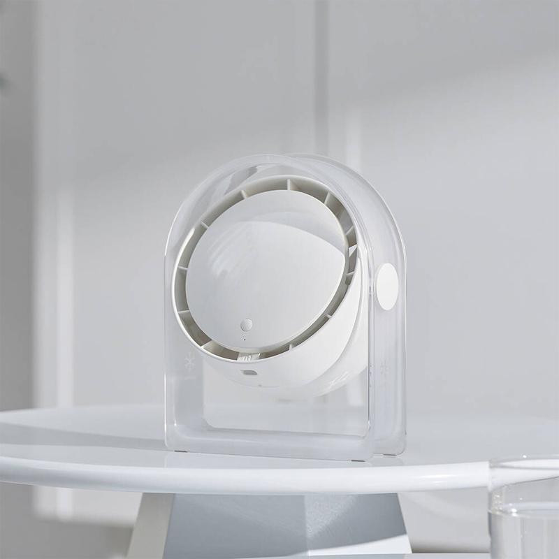 Уценка Портативный вентилятор WIWU WI-FS07 Snow desktop fan Херсон - зображення 7