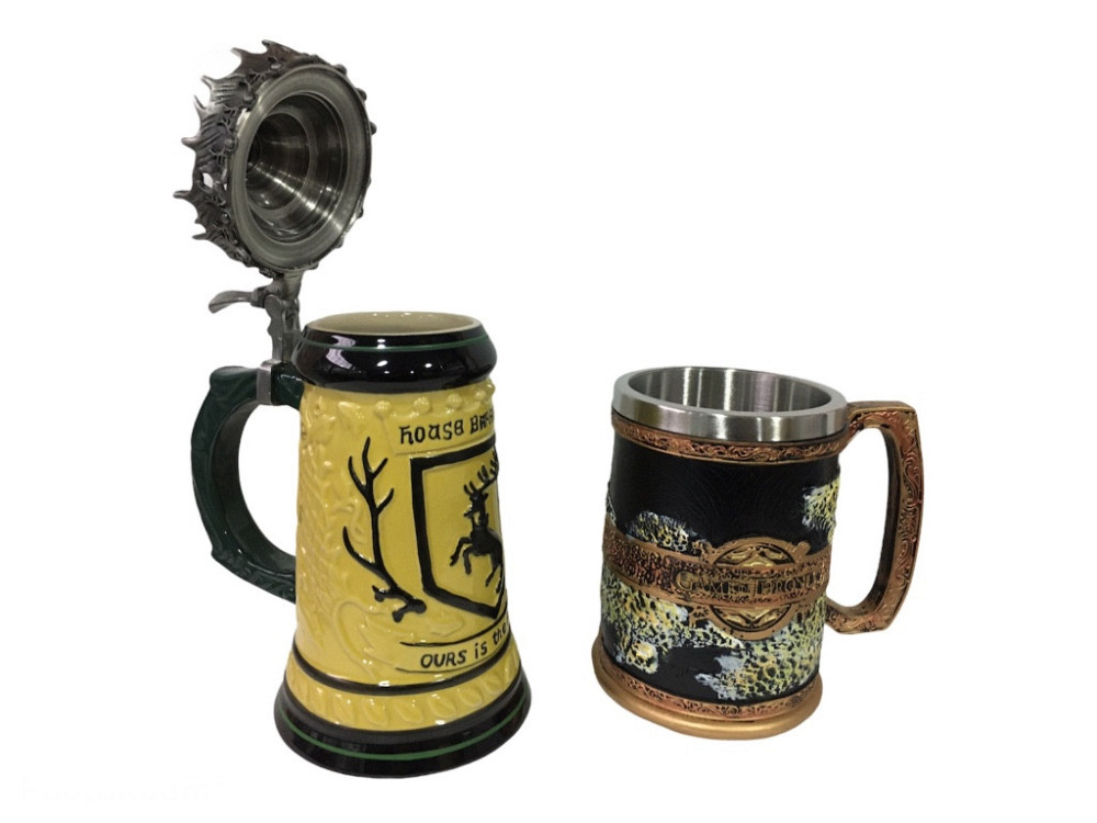 Подарочный набор Кухоль Герб Баратеонов Игра Престолов и Кухоль Сим Королевств (код 00557) Київ - зображення 6