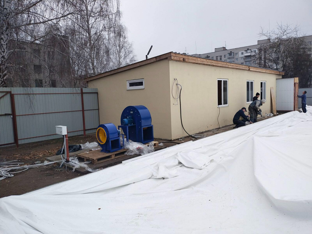 Воздухоопорное сооружение (ВОС), для накрытия спортивных площадок Харків - зображення 8