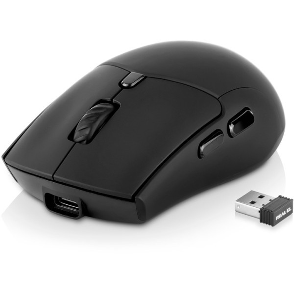 Мишка REAL-EL RM-460W Wireless USB Black (EL123200048) (Код товару:41572) Харьков - изображение 2