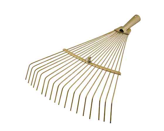 Грабли веерные раздвижные оцинкованные MASTERTOOL 18 спиц 500х390 мм 14-6230 Харків