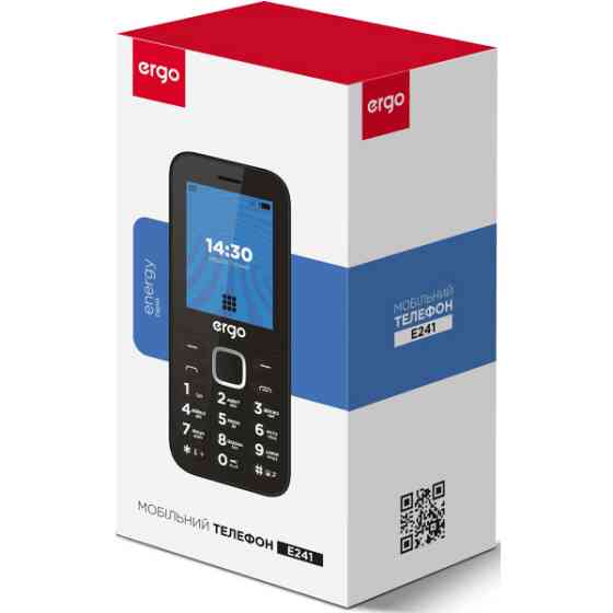 Телефон ERGO E241 Red Харьков