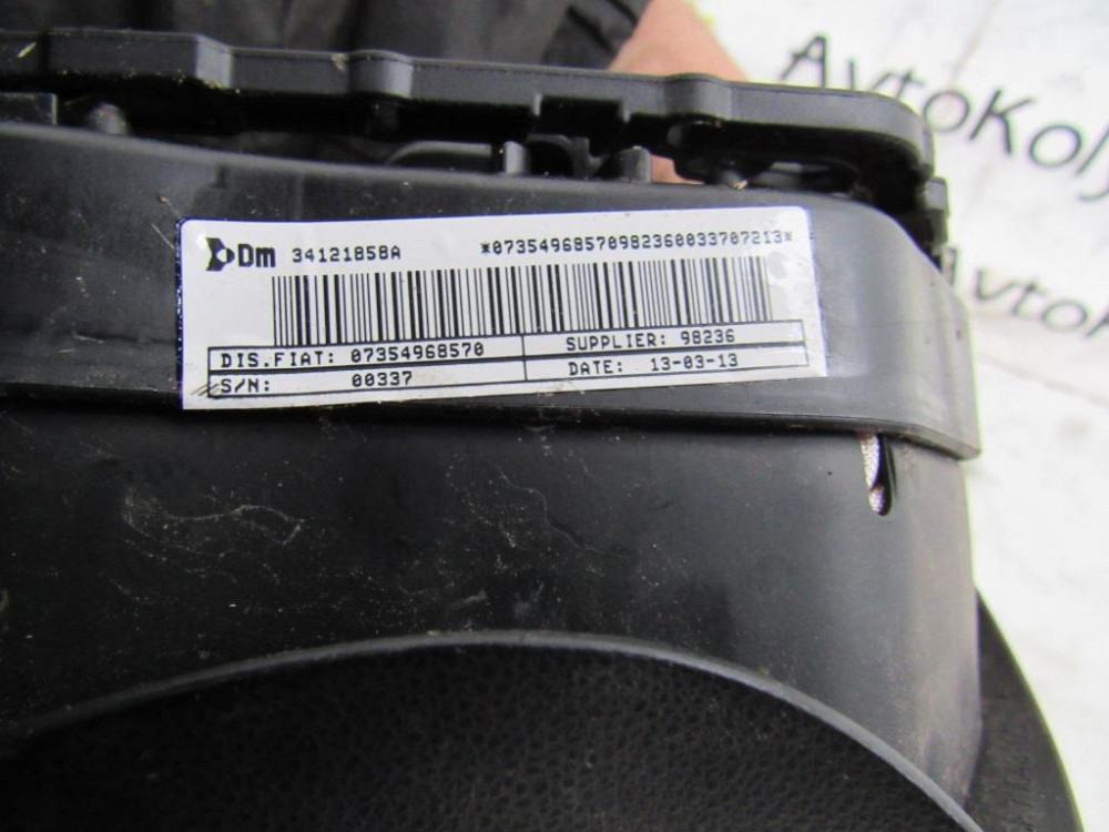 Подушка безопасности водителя Airbag Fiat Doblo 2010-2015 Ковель - зображення 6