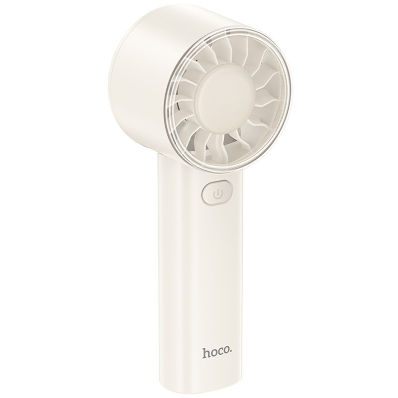 Портативный вентилятор Hoco HX600 handheld folding fan 1200 mAh Херсон - зображення 1