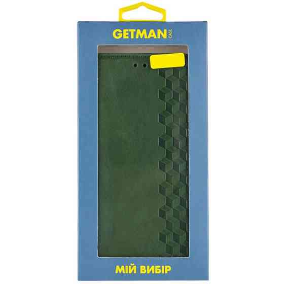 Кожаный чехол-книжка GETMAN Cubic (PU) для Xiaomi Redmi Note 15 Pro 4G Херсон