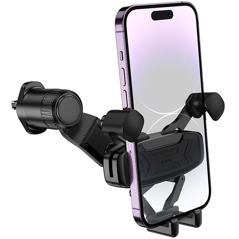 Автодержатель Hoco H66 Gamble gravity linkage (air outlet) Херсон - зображення 3