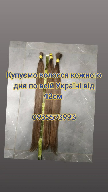Купуємо волосся в Києві та по всій Україні від 42см -0935573993 Дніпро - зображення 1