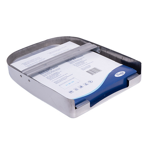 Держатель накладок на унитаз 1/4, нерж. металл, глянцевый Київ - зображення 4