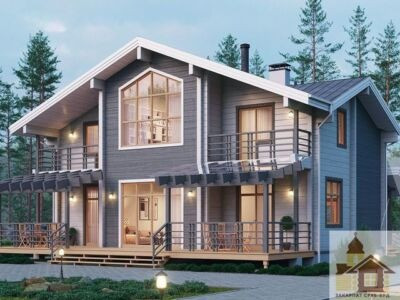 Дерев’яні будинки під ключ в Україні – Закарпат Зруб-Буд Одесса - изображение 6