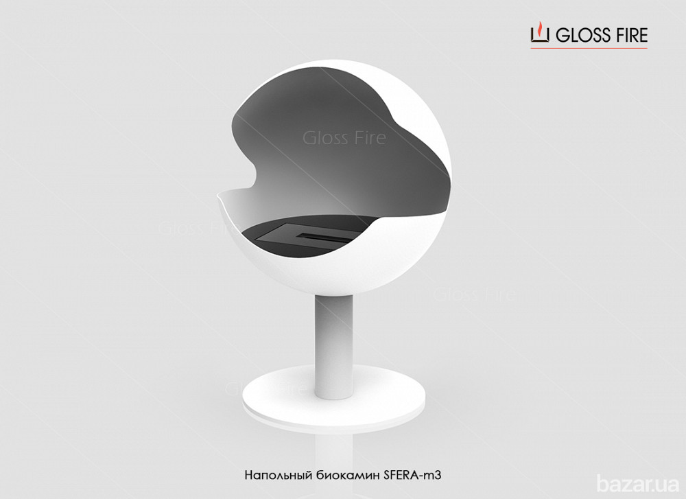 Підлоговий біокамін Sfera-m3 Gloss Fire Харків - зображення 2