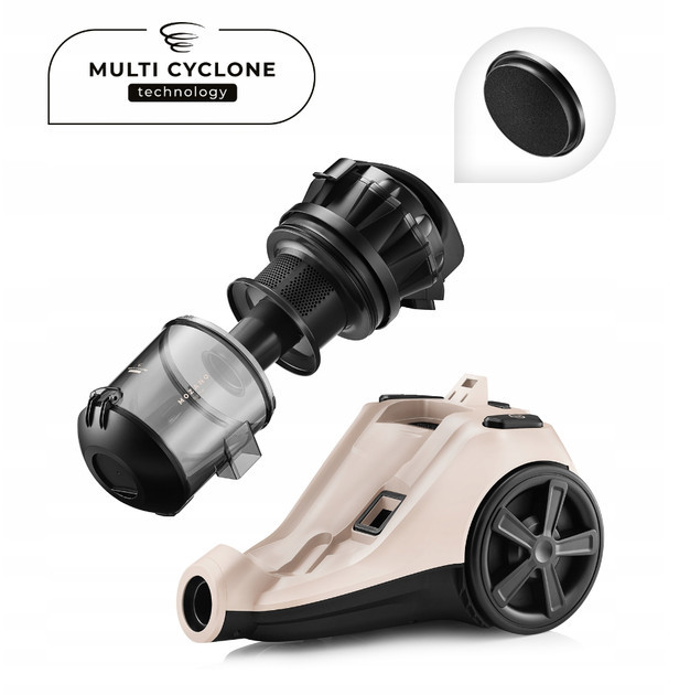 Пылесос Mozano Max СyСloniС AGD-ODK-С-03-SZA 4000 Вт бежевый Киев - изображение 3