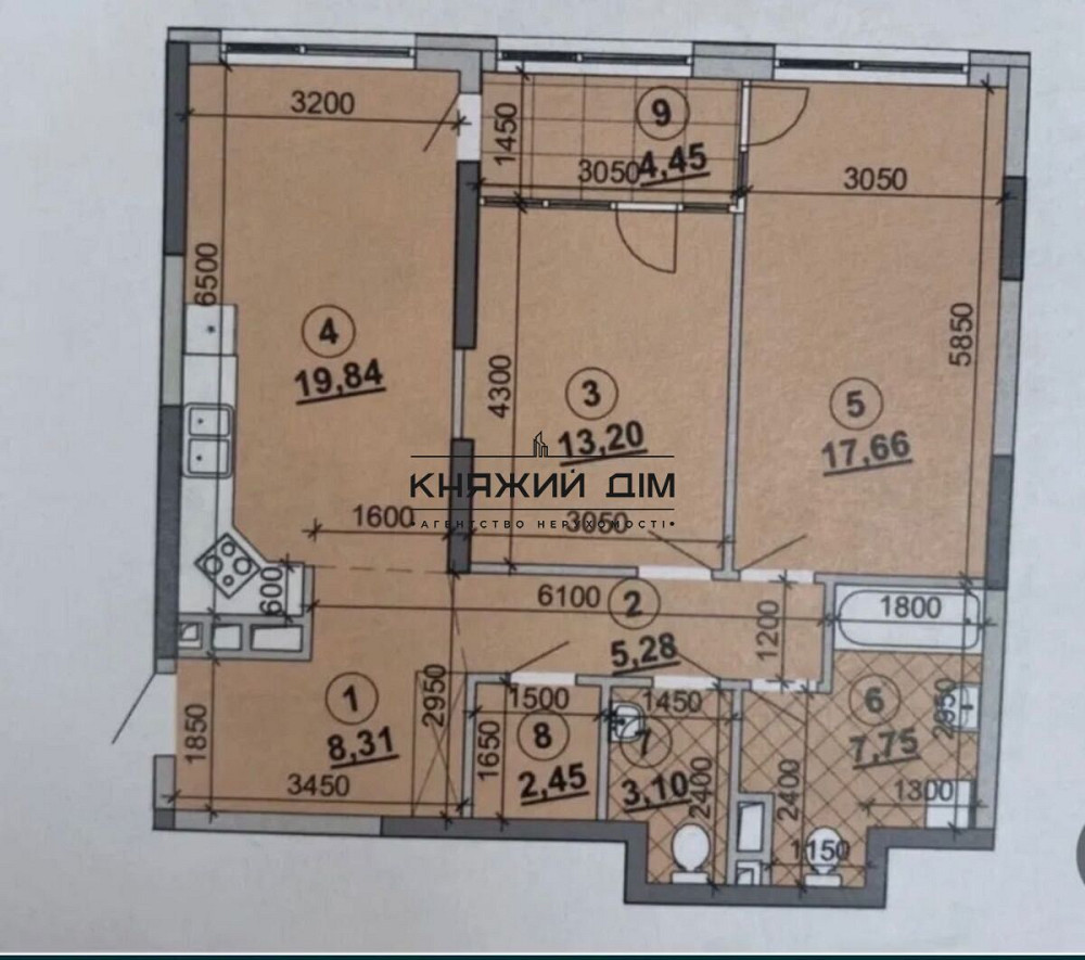 #127961;#65039; Продам 2-кімнатну квартиру 84 м#178; | ЖК GREAT | вул. Причальна, 12 | З документами Киев - изображение 5