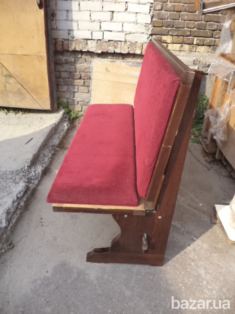 Лавочки мягкие, уголки деревянные Київ - зображення 5