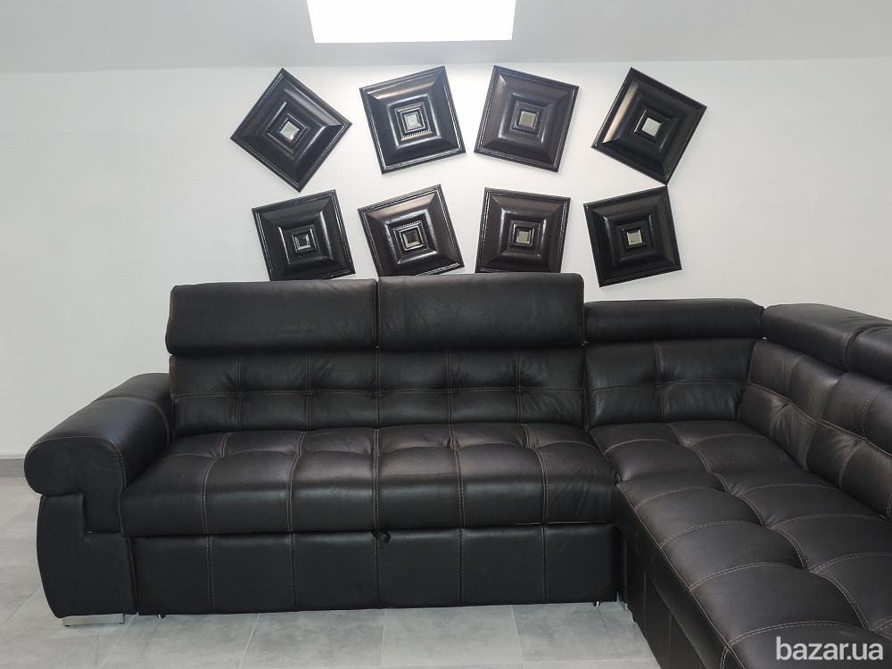 Шкіряний розкладний куток. Кутовий диван Atlantis Киев - изображение 2