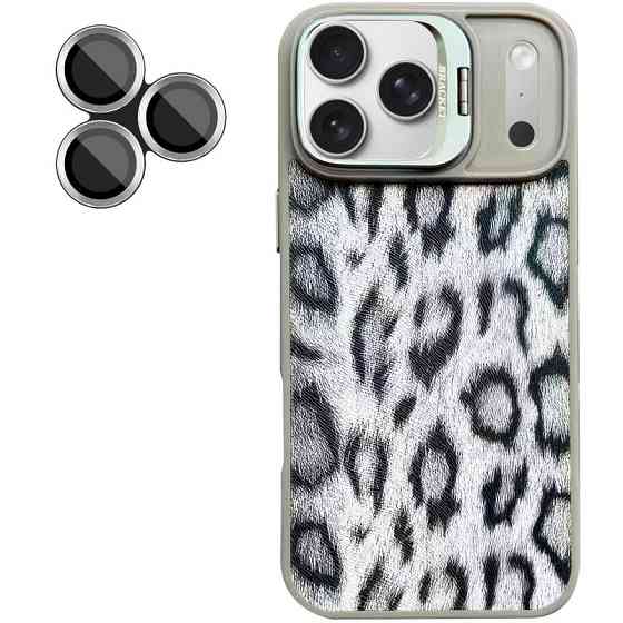 Чехол TPU+PC Wild Leopard with MagSafe and Lens для Apple iPhone 17 Pro (6.3") Херсон