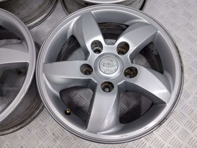 Диски титан комплект R16 Kia Sorento BL 2.5 DIESEL D4CB 2002 (б/у) Киев - изображение 5