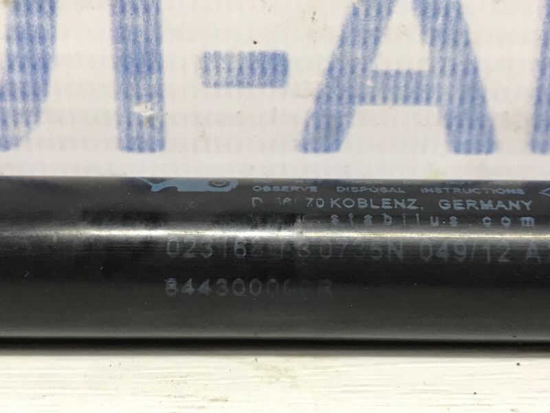 Амортизатор крышки багажника Renault Megane 2008-2016 844300009R (Арт. 54307) Киев - изображение 4