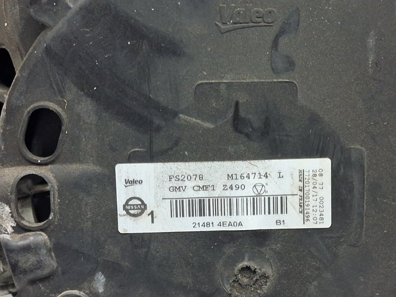 Диффузор с вентилятором радиатора Nissan Qashqai J11 1.2 БЕНЗИН HRA2DDT 2013 (б/у) Киев - изображение 5