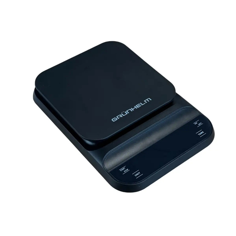 Весы кухонные Grunhelm KES-030B 3 кг черные Київ - зображення 1