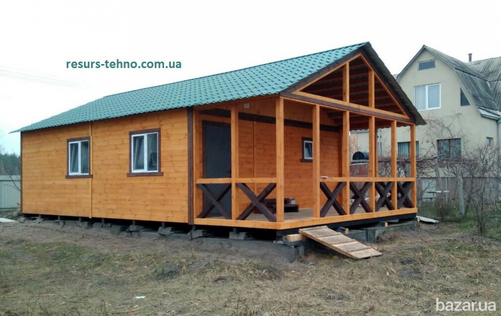 Доступные дачные домики из дерева. Київ - зображення 11