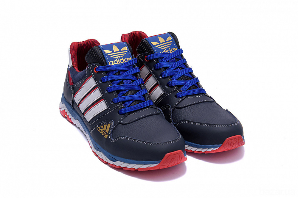 Мужские кожаные кроссовки Adidas Tech Flex Blue Київ - зображення 3