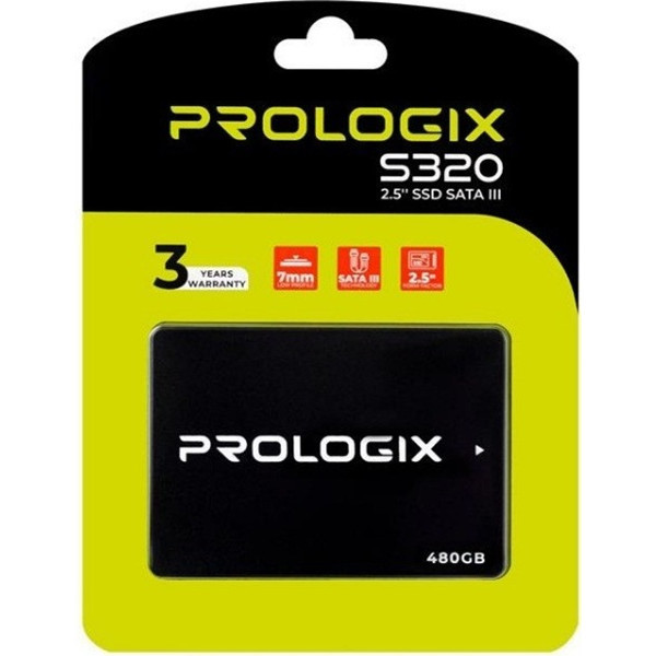 Накопичувач SSD 480GB Prologix S320 2.5" SATAIII 3D TLC (PRO480GS320) Харків - зображення 6