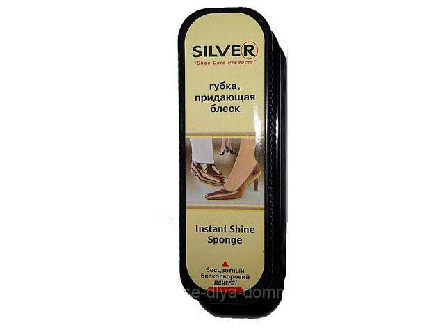 Губка для обуви "Silver standart" бесцветная (1 шт) Харків - зображення 1