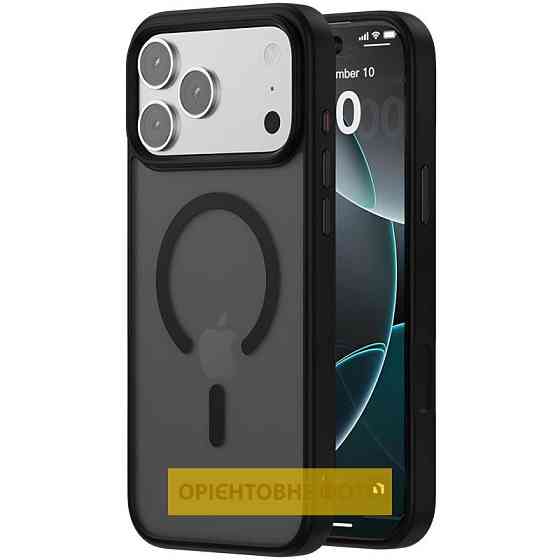 TPU+PC чехол Metal Buttons with MagSafe Colorful для Apple iPhone 17 (6.3") Херсон