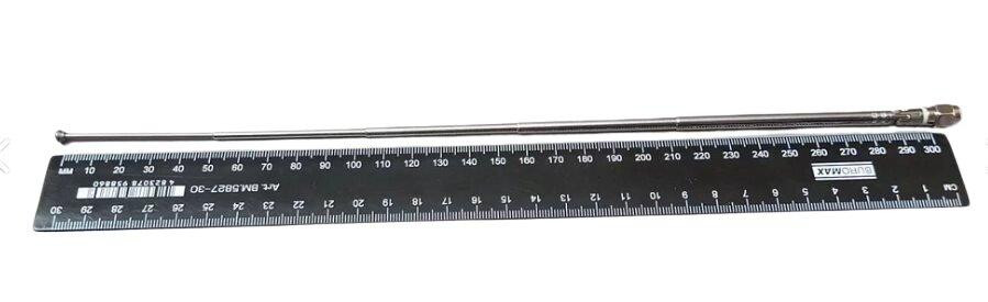 Антенна телескопическая 40 МГц - 6 ГГц, 50 Ом, SMA-male разъем (10606) Дніпро - зображення 2