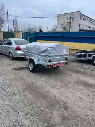 Новий причіп заводу "Дніпро" 200х130х40 від виробника Оцинкований Гайворон