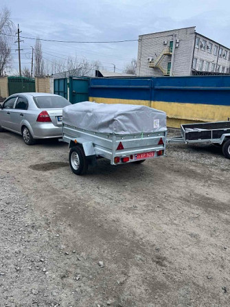 Новий причіп заводу "Дніпро" 200х130х40 від виробника Оцинкований Гайворон - зображення 5