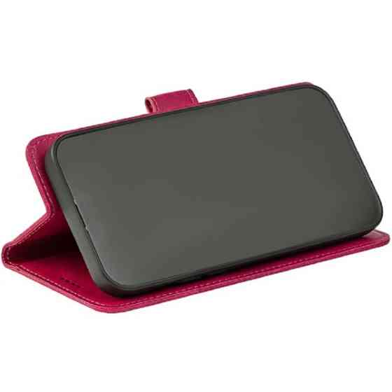 Чохол-книжка Crazy Horse Clasic для Xiaomi Redmi Note 15 Pro 4G Magenta (Front) Харків
