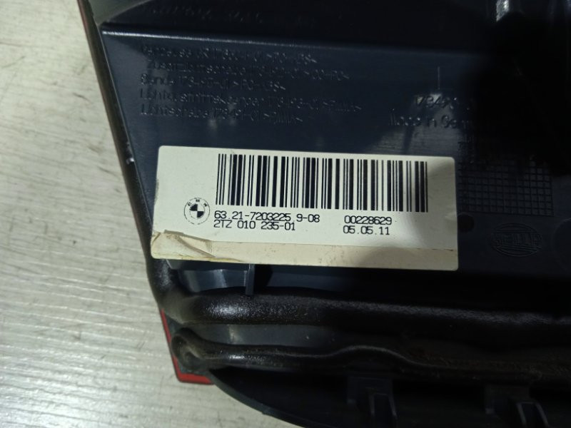 Фонарь задний внутренний левый BMW 5 2010-2017 63217203225 (Арт. 19823) Київ - зображення 4