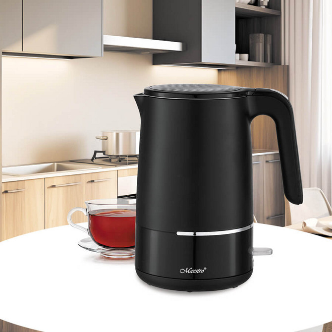 Электрочайник Maestro MR-037-BLACK 1.7 л черный Киев - изображение 1