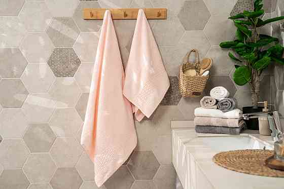 Набір махрових рушників Ardesto Lotus ART-2357-PW 2 шт пудра Київ