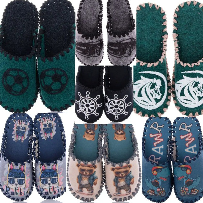 Капці фетрові. Забарвлення в асортименті. Київ - зображення 11