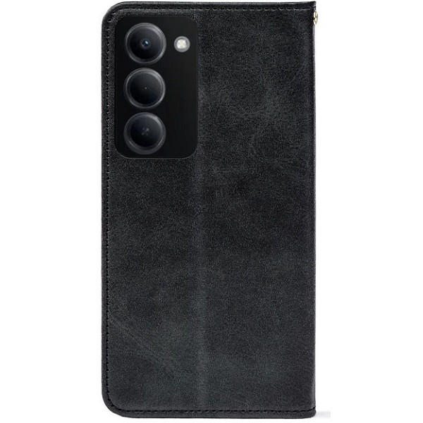 Чохол-книжка Crazy Horse Clasic для Xiaomi Redmi 15 171mm Grafit (Strong) Харків - зображення 3