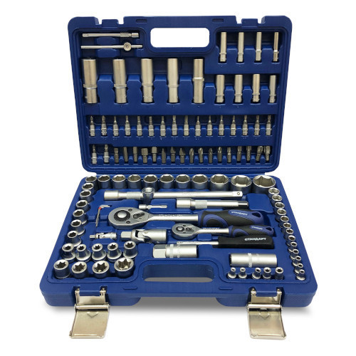 Автомобильный набор инструментов 1/4", 1/2" 108ед. (6-гр.) СТАНДАРТ STM-0108-6 Харків - зображення 1