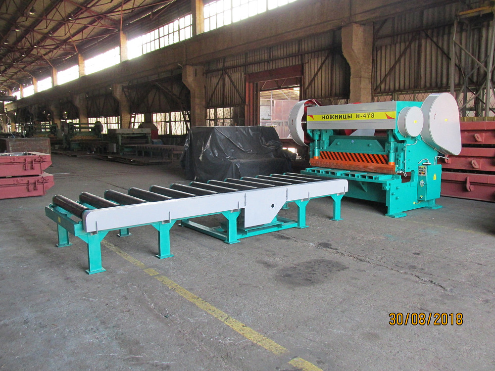 Ножницы листовые кривошипные 16х2200 (гильотинные) Н-478 Чернигов - изображение 2