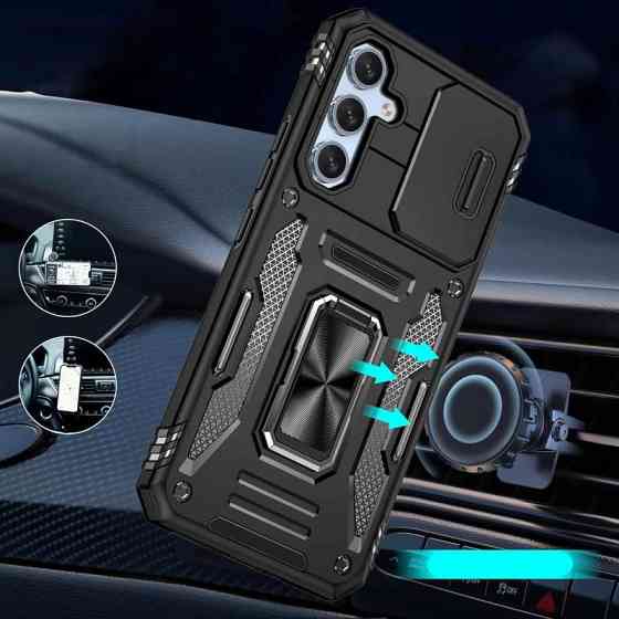 Ударопрочный чехол Camshield Army Ring для Samsung Galaxy S25 FE Херсон