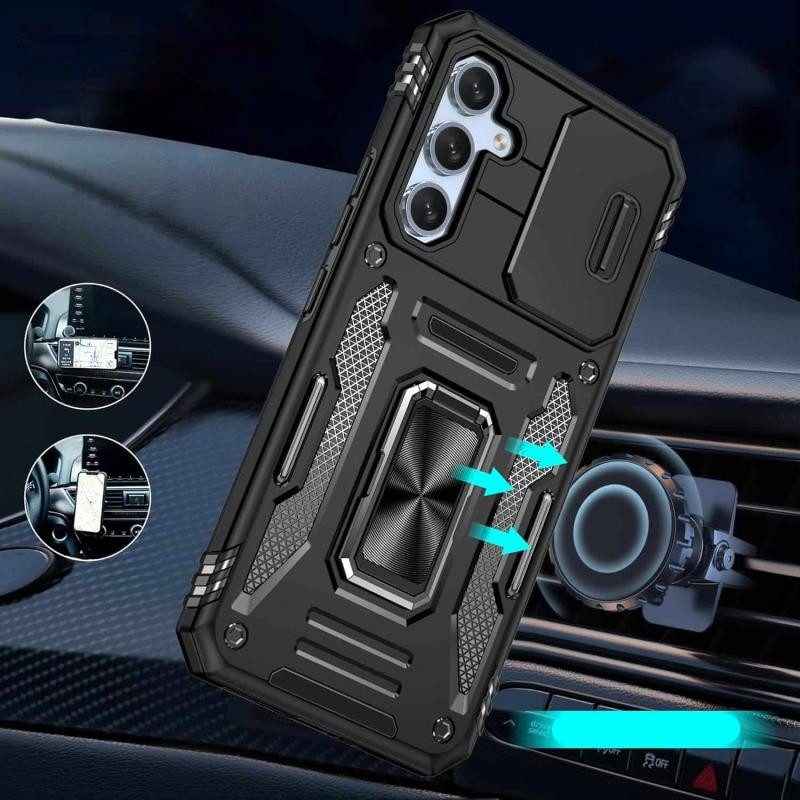 Ударопрочный чехол Camshield Army Ring для Samsung Galaxy S25 FE Херсон - изображение 3