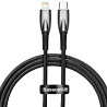 Дата кабель Baseus Glimmer Series Fast Charging Data Cable Type-C to Lightning 20W 1m (CADH000001) Херсон