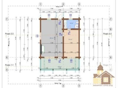 Купити Дерев'яний зруб в Карпатах – якісні еко-доми під ключ від Закарпат Зруб-Буд Одеса - зображення 3