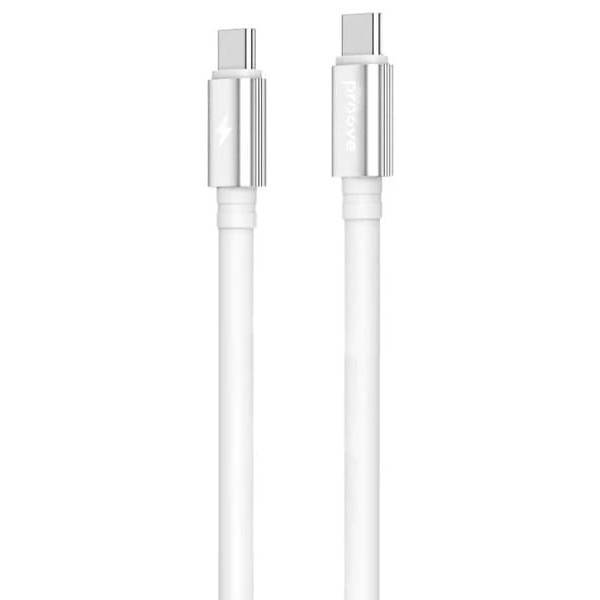 Кабель Proove Magneto Type-C to Type-C 60W 1m White (CCMA60002202) Харків - зображення 1