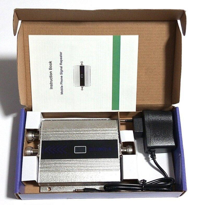 GSM усилитель сотовой связи GSM 4G LTE GB-9011-G 900 МГц 55 дБ 11 дБм с двумя выходами, 70-130 кв. м Днепр - изображение 2